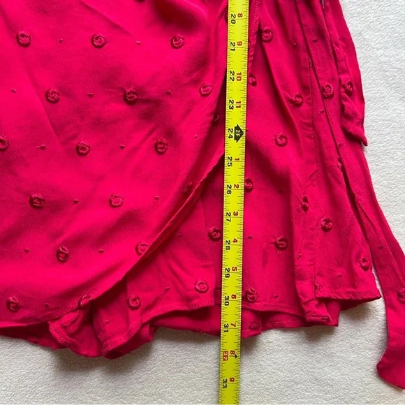 Anthropologie ett:twa Romper Embroidered Pink Women's Size S - Picture 12 of 16